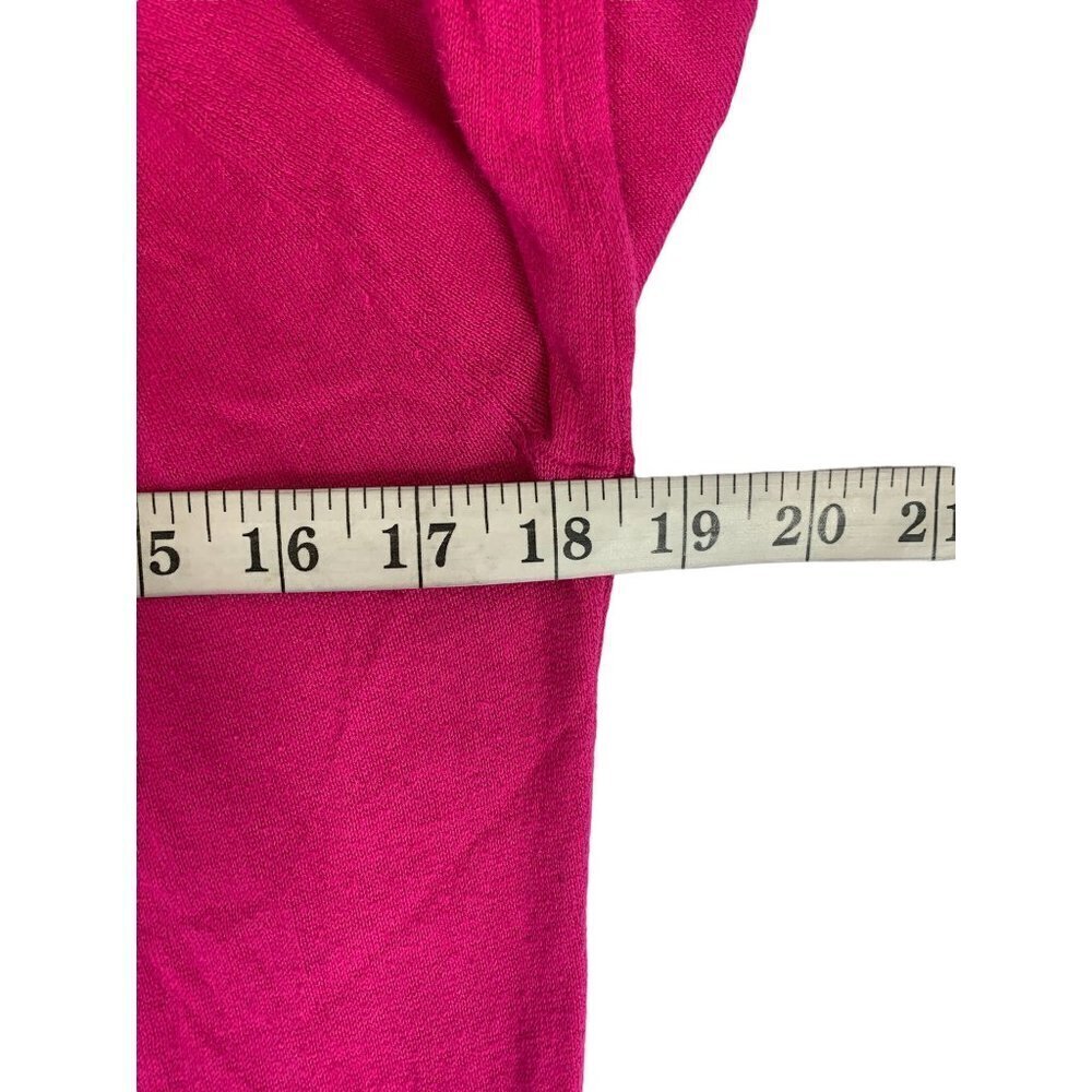 Loft Women's Fuchsia Casual Blouse - Picture 4 of 5